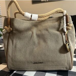 MK, tan brand new with tags